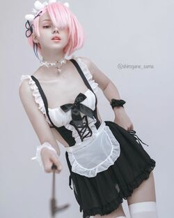 ロシア人コスプレイヤー・Shirogane-samaが「リゼロ」ラムに変身！「Sooooo cute」と海外ファン大興奮