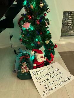  ココリコ・遠藤の妻、息子達が反省したサンタクロースからのメッセージ「喧嘩が絶えずに叱られる事が多かった」 