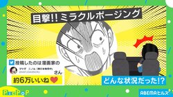 2匹の柴犬に“振り回される男性”を描いた秀逸イラスト 奇跡のようなポージングも「まじでコレ」「私の場合は大の字」共感の嵐