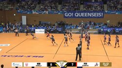 女子バレー、身体能力がエグすぎる！ 背面レシーブからの強烈バックアタック…1人攻守にファン騒然