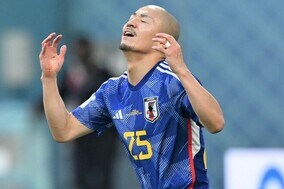 「ぬぉぉぉぉ惜しいっ」「変な声出たオフサイドぉ…」開始８分、いきなり前田大然の“幻の先制点”に嘆きが溢れる【W杯】