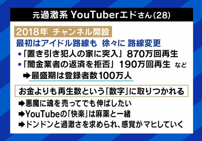 【写真・画像】元過激系YouTuber「拳銃よりカメラの方が怖い時代」「毎月、高級車何台分の収入」過激動画は今後も増える？悲惨な末路を迎える人も　2枚目