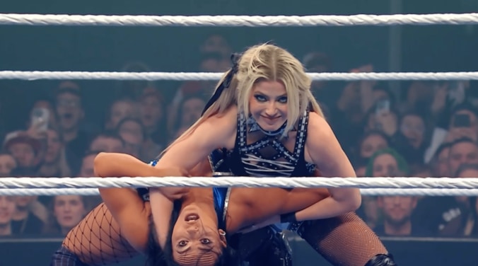 最後はアレクサに“シスター・アビゲイル”をくらい、敗戦