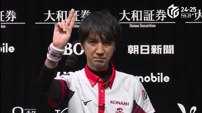 【写真・画像】勝つまでに1時間は必要ない スピードスター佐々木寿人、“隠れドラ3”の灼熱満貫 南場からの逆転劇が気持ちいい／麻雀・Mリーグ　1枚目