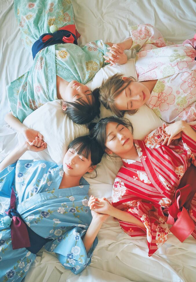 「制コレ」2024年度メンバー　稲光亜依・仙北谷ハンナ・小森香乃・百田汐里