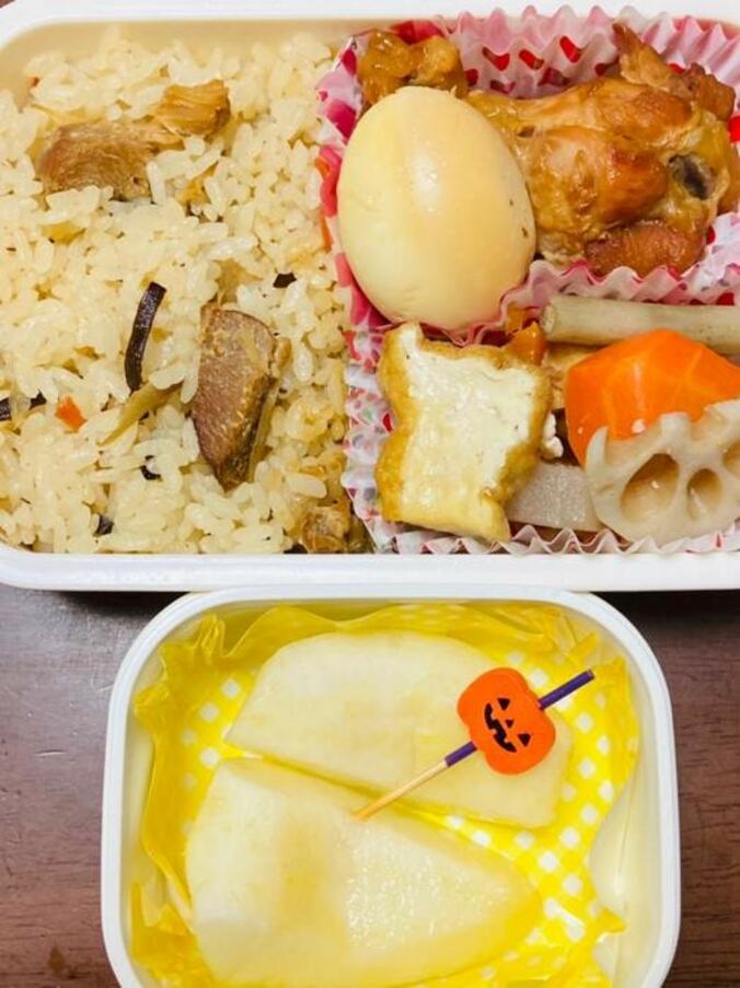  ノッチの妻、朝から弁当作りでピンチになった理由「急に食べたくなっちゃって」  1枚目