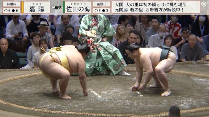 【写真・画像】「首太っ！」大相撲中継に映った“超屈強格闘家”にファン騒然 「強そう」「あなたも土俵で戦える」期待の声も　1枚目