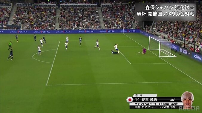 「今までの純也くんなら…」伊東純也、絶好機で痛恨の正面シュート　チャンスを決めきれずファン不満「これは決めてほしい」 3枚目