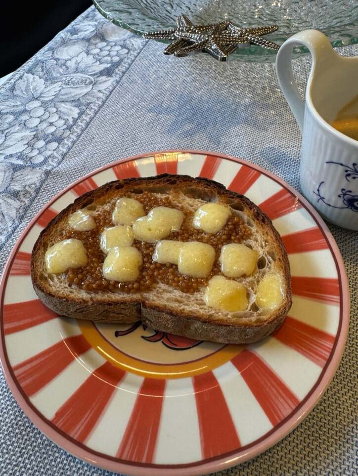 ポップアートな朝食