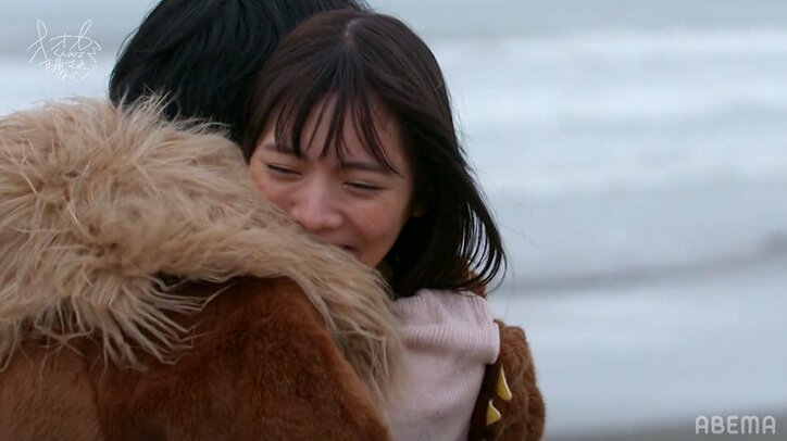 「おいで」オオカミくんじゃなかったKaito、ありさを優しく抱擁…スタジオ大興奮!『オオカミくん』最終回