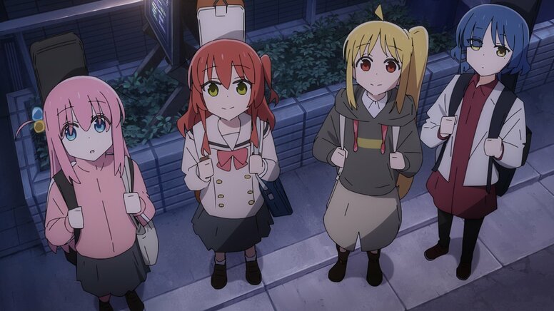 „B-Preis echt zum Schießen“ – Kesshoku Band formt mit ihren Körpern ein „U.F.O.“! „Bocchi the Rock!“-Kollaboration lässt Fans über Kita-chans „Influencer-Pose“ schmunzeln