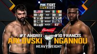 UFC on FOX 23 フランシス・ガヌー vs アンドレイ・アルロフスキー | AbemaTV