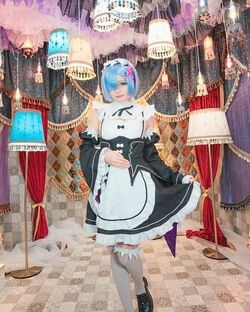 コスプレイヤー・ゆいな、「リゼロ」レムに扮した「#メイドの日」の投稿に「鬼がかってます」と絶賛の声