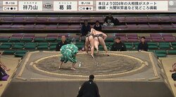 16歳の力士対決に館内が沸いた 土俵際の攻防にどよめきと拍手、声援 「初場所始まると嬉しい」ファンは興奮も