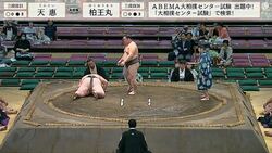 推し力士が敗れたことがショック過ぎた？ 倒れた瞬間に国技館に鳴り響く「ぎゃー！」という声に視聴者戦慄「ヨヨヨ…」「悲鳴が聞こえた」「大相撲サスペンス」