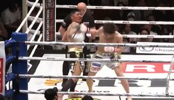 残り数秒で…カウンター衝撃KO 真っ向打ち合いに「ナイスファイト」称賛相次ぐ