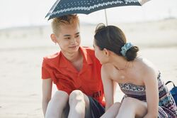 菅田将暉似モデルとオトナ女子のオシャレすぎる2人の恋の予感に「この2人ずっと見てたい」「本当お似合い」の声『オオカミちゃんとオオカミくん』第1話