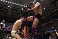 凶器使用OK！狂犬vs.デスマッチドラゴンのハードコア戦に　5.8「DDT マジ卍」