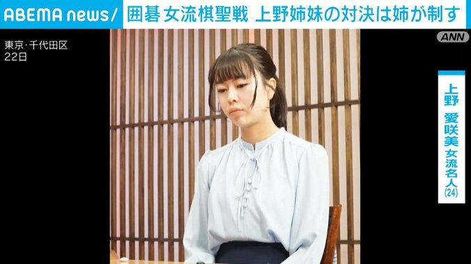 上野愛咲美女流名人