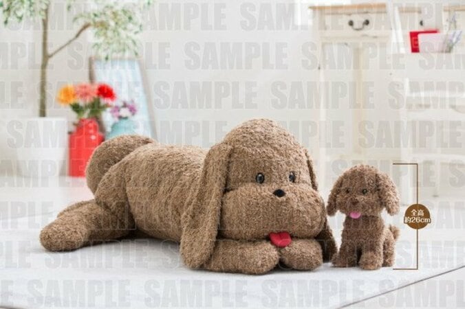 ふわもこに癒される！ TVアニメ『ユーリ!!! on ICE』ヴィクトルの愛犬「マッカチン」等身大ぬいぐるみ登場　勝生勇利の愛犬「ヴィっちゃん」も同時発売 4枚目