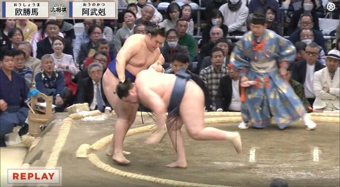 え？勝ったはずが…大相撲三月場所でまさかの“反則負け” 欧勝馬は呆然「まだ掴んでいたと捉えられたんでしょうね」 5枚目