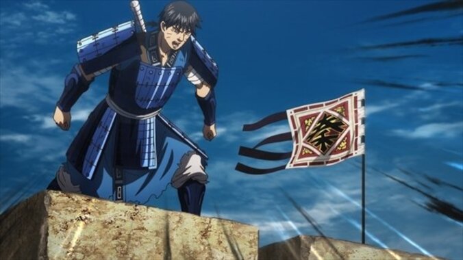 アニメ「キングダム」民たちに自らの決意を語るエイ政…第19話先行カット＆あらすじ公開 8枚目