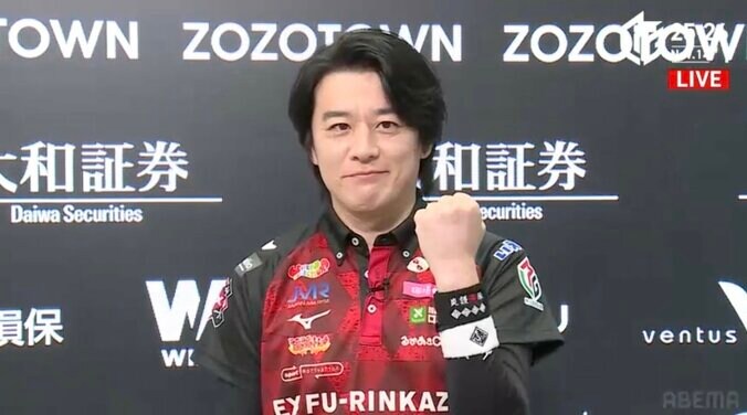 【写真・画像】世界の内川幸太郎はここにいる！東場を席巻し激しい打ち合い制す「チーム全体が好調の風に包まれております」／麻雀・Mリーグ　1枚目