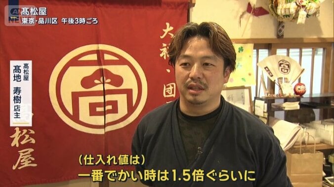 高松屋　高地寿樹店主