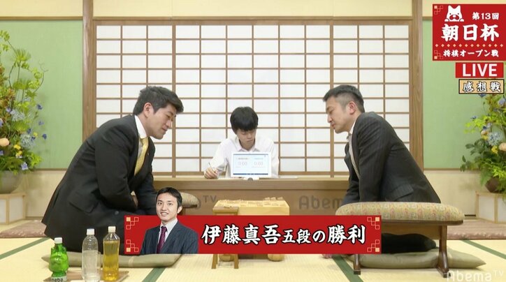 15年度準優勝 森内俊之九段 初戦で敗れる 伊藤真吾五段が3回戦へ 将棋 朝日杯将棋オープン戦一次予選 ニュース Abema Times