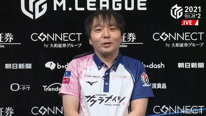 Mリーグ史上2度目の同点トップ！堀慎吾の粘りにチームメイト岡田紗佳「私とは違う」／麻雀・Mリーグ