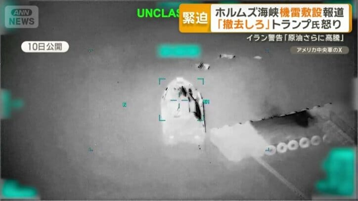 ホルムズ海峡周辺で16隻の機雷敷設艦を破壊
