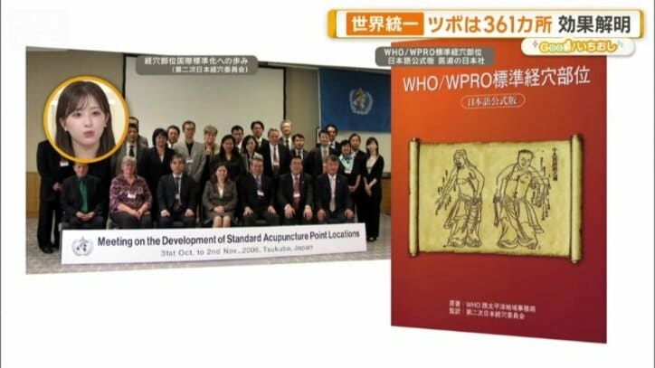 ツボ統一化で世界各国で臨床試験も増加