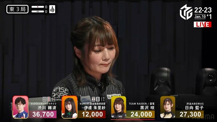 “セレブ”は強気じゃなきゃ務まらない 黒沢咲、超強気のドラ切りテンパイをファン絶賛「かっこいい」「切るんかい」／麻雀・Mリーグ