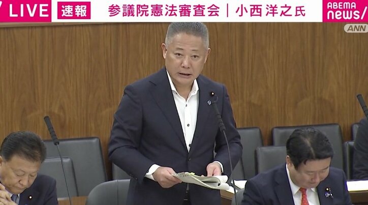 【写真・画像】維新・馬場議員が戸惑い？ 「通告してますよ。止めてください。止めて」「ガチンコの議論できないんですか？」立憲議員が議員任期規定を追及　1枚目