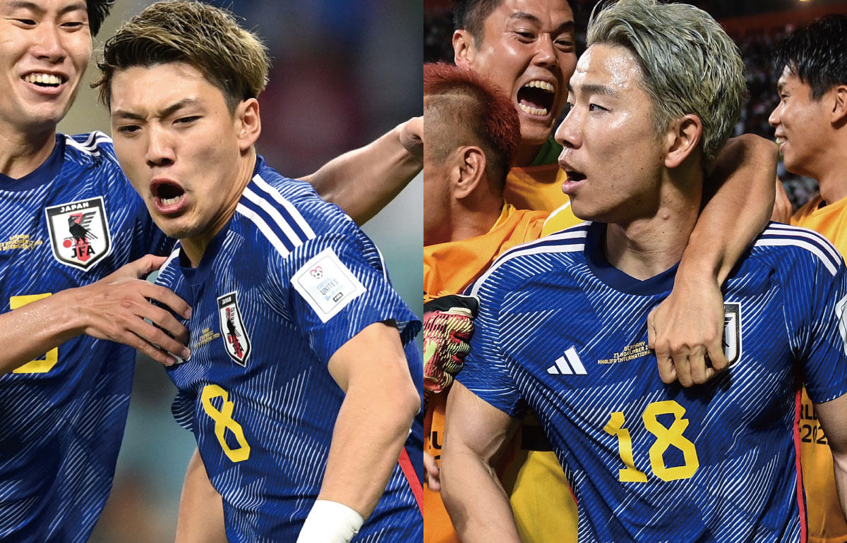 W杯でブンデス選手がドイツ相手にゴール… 日本代表の堂安&浅野が史上3