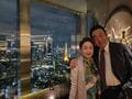  高橋英樹、妻と六本木ヒルズの最上階レストランでデート「素敵なディナー」「お似合いのご夫婦」の声 