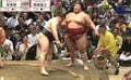 安青錦が“鬼の形相” 熱海富士を撃破で「青鬼だ」「こんなの見たことない」驚きと興奮 “鬼気迫る”表情に反響相次ぐ