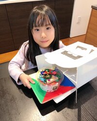 みきママ『杏ちゃんケーキを作りました！！』