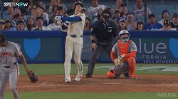 「なんでこんなにかっこいいんだ…」大谷翔平、“3秒後のバットフリップ”が話題 衝撃の2試合連続弾に「バットも踊ってる」「しびれる」