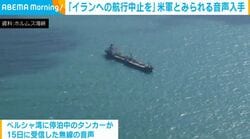 「イランへの航行中止を」米軍とみられる音声入手