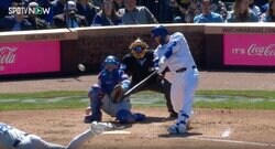 巨大化したカブス・鈴木誠也のパワーがヤバすぎると話題に　相手投手もヒヤリ… “ホームラン未遂”のフェン直大飛球に球場騒然 「打球音すげえ」「今年は違うな」