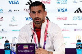 母国ではデモ弾圧により300名以上が死亡…イラン代表“主将”DF「勇敢な国民に結果を示す」