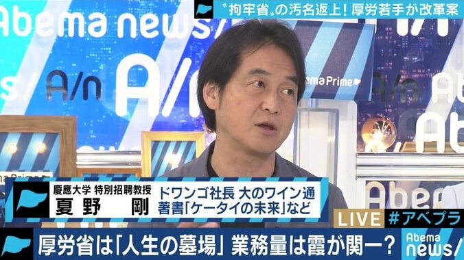 厚労省若手チームの提言に舛添元厚生相「政治主導のスクラップ&ビルドと国会改革を」夏野剛氏「10年までしか勤められないようにすべき」 5枚目