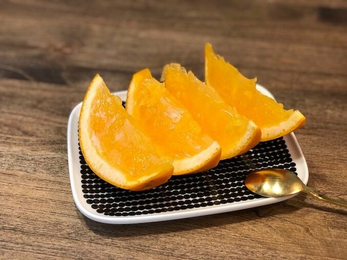 織田信成、妻が手作りしたみかんゼリーに感激「夏にはうってつけのスイーツかも」 1枚目