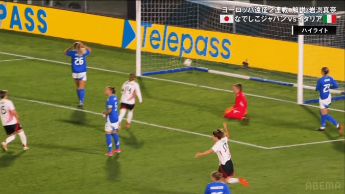 【写真・画像】「２人とも神だ」長谷川唯の華麗ゴラッソ演出！宮澤ひなたの“ダイレクト絶品パス”が脚光「ピタリと合わせた」アシストの瞬間　1枚目