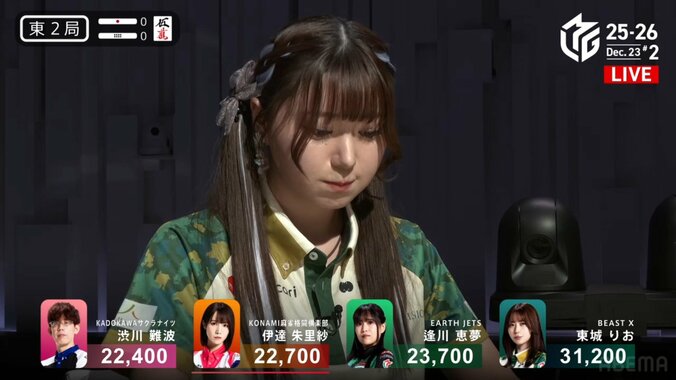 アガれてうれしい！美女雀士、全力の「むふー顔」