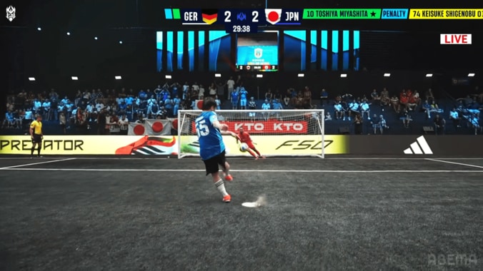 「何やってるんだ！」ゲーム配信者・加藤純一がPK失敗で号泣…ファンも落胆「その蹴り方は吹かす…」「練習したのでは？」日本代表はキングスW杯で3戦全敗 4枚目