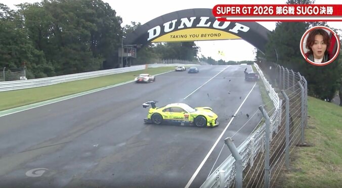 「これで済んだのが幸い」GT300を避けきれず…ホンダを襲った衝撃アクシデント カメラが捉えた戦慄の瞬間 5枚目