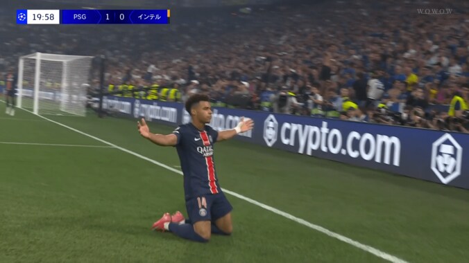 決勝史上初の衝撃５－０！ パリSGがクラブ史上初のCL優勝！ 19歳新星ドゥエが２Ｇ・１Ａの大暴れ インテルは失意の無冠… 3枚目