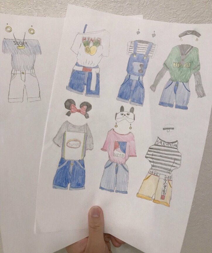 辻希美、娘のデザイン画を公開し「まぢで上手い!!」と絶賛